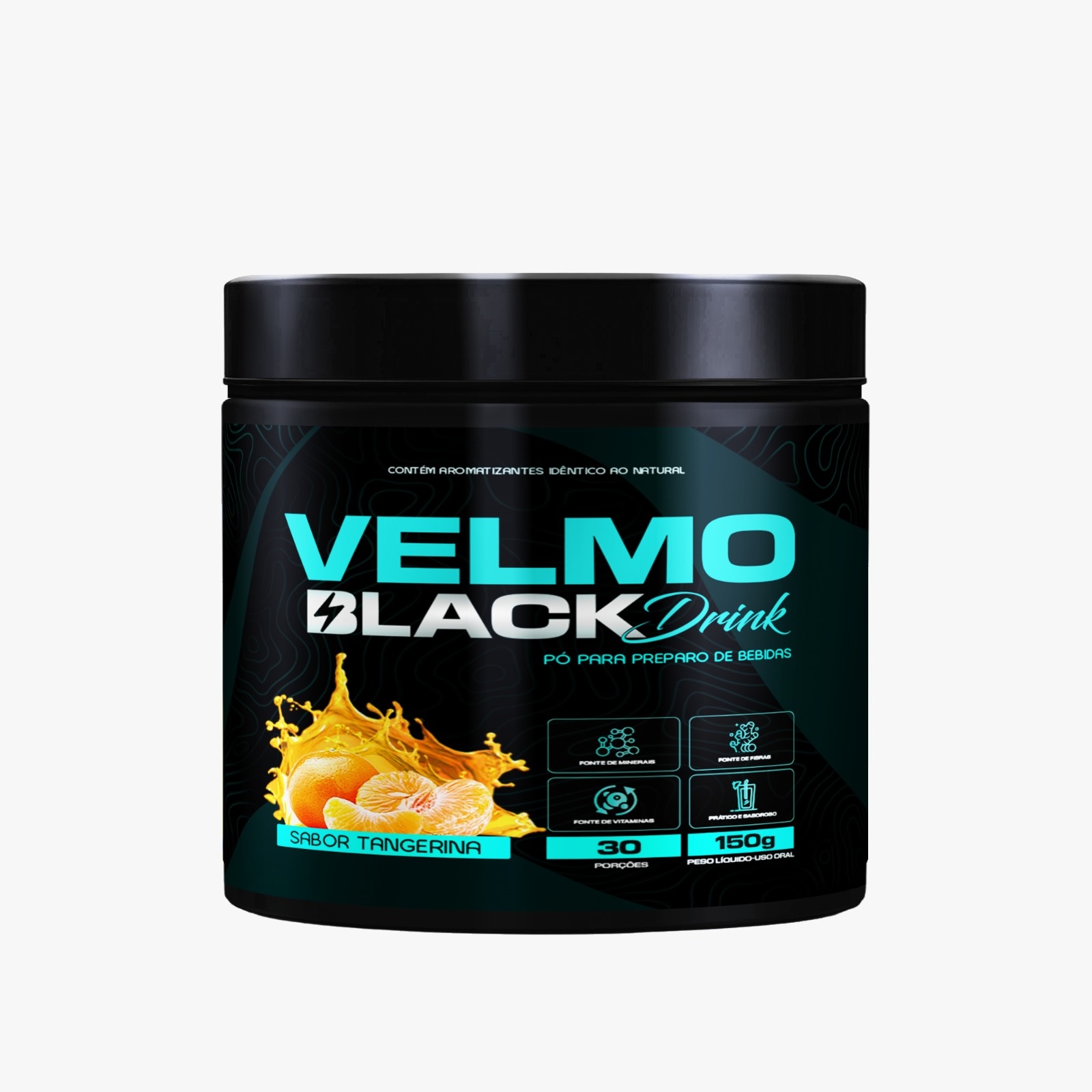 Velmo Black Drink Tangerina - 1 Mês