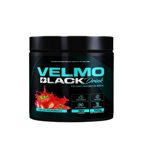 Velmo Black Drink Morango - 1 Mês